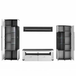 Loftscape Wohnwand Intento I (4-teilig) - Hochglanz Weiß / Anthrazit 25 Loftscape Wohnwand Intento I (4-teilig) - Hochglanz Weiß / Anthrazit -WOHNZIMMERMÖBEL Verkäufe 1000288189 210827 12095800074 DETAILS P000000001000288189