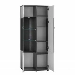 Loftscape Wohnwand Intento I (4-teilig) - Hochglanz Weiß / Anthrazit 38 Loftscape Wohnwand Intento I (4-teilig) - Hochglanz Weiß / Anthrazit -WOHNZIMMERMÖBEL Verkäufe 1000288189 210827 12095800087 DETAILS P000000001000288189