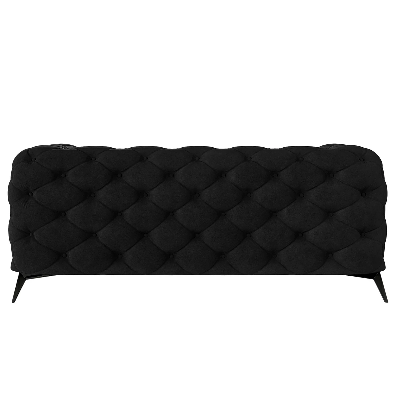 Jack & Alice Sofa Laviva I (2-Sitzer) - Samt Ravi: Schwarz 3 Jack & Alice Sofa Laviva I (2-Sitzer) - Samt Ravi: Schwarz – Bild 3