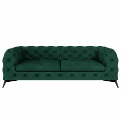 Jack & Alice Sofa Laviva I (2,5-Sitzer) - Samt Ravi: Antikgrün -WOHNZIMMERMÖBEL Verkäufe 1000288495 210928 11435000454 DETAILS P000000001000288495