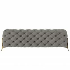 Jack & Alice Sofa Laviva II (2,5-Sitzer) - Samt Ravi: Taupe -WOHNZIMMERMÖBEL Verkäufe 1000288518 210928 11445200569 DETAILS P000000001000288518