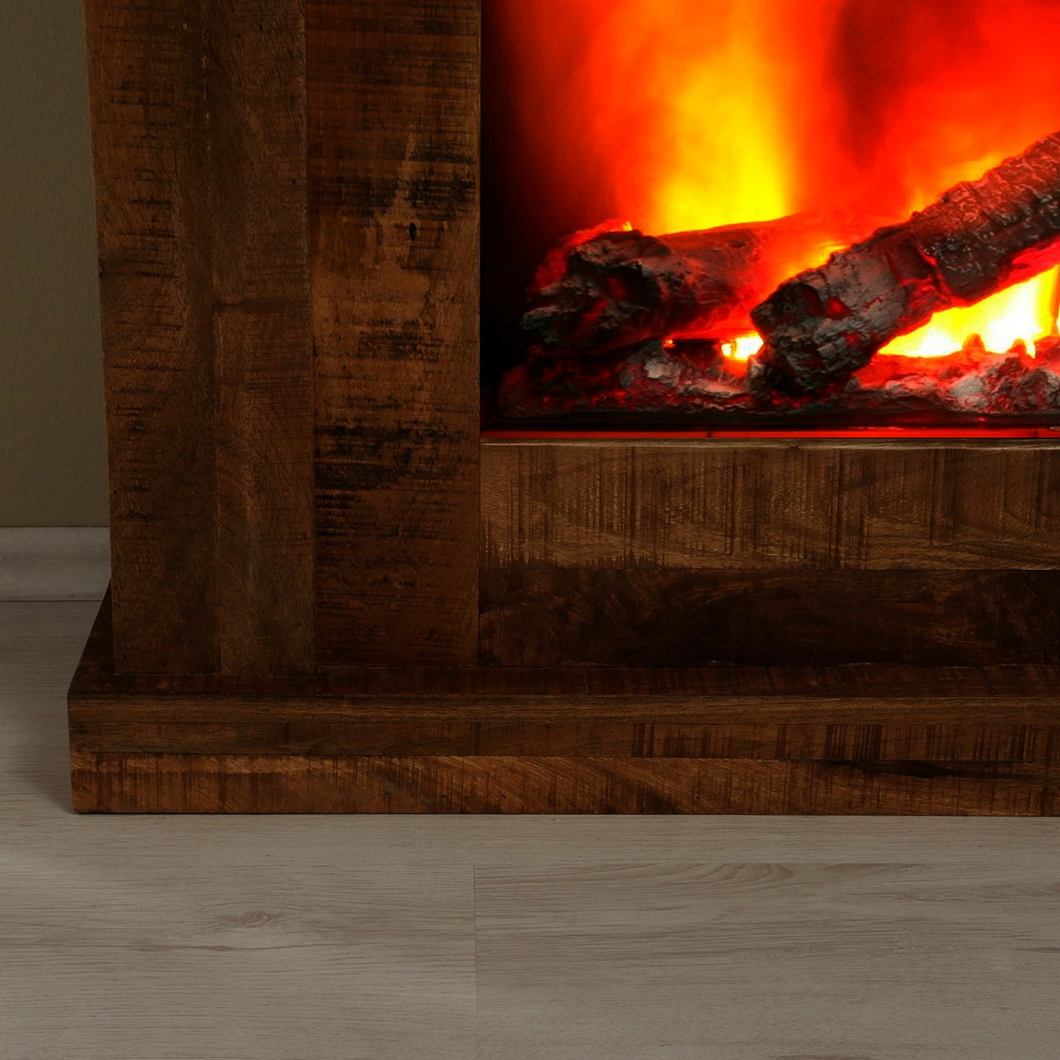 Naturoo Elektrokamin Mumbai - Braun 9 Naturoo Elektrokamin Mumbai - Braun – Bild 9