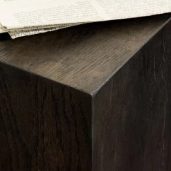 Studio Copenhagen Beistelltisch Cubus I (2er-Set) - Echtholzfurnier - Eiche Schwarz -WOHNZIMMERMÖBEL Verkäufe 1000289254 210906 06345100024 DETAILS P000000001000289254