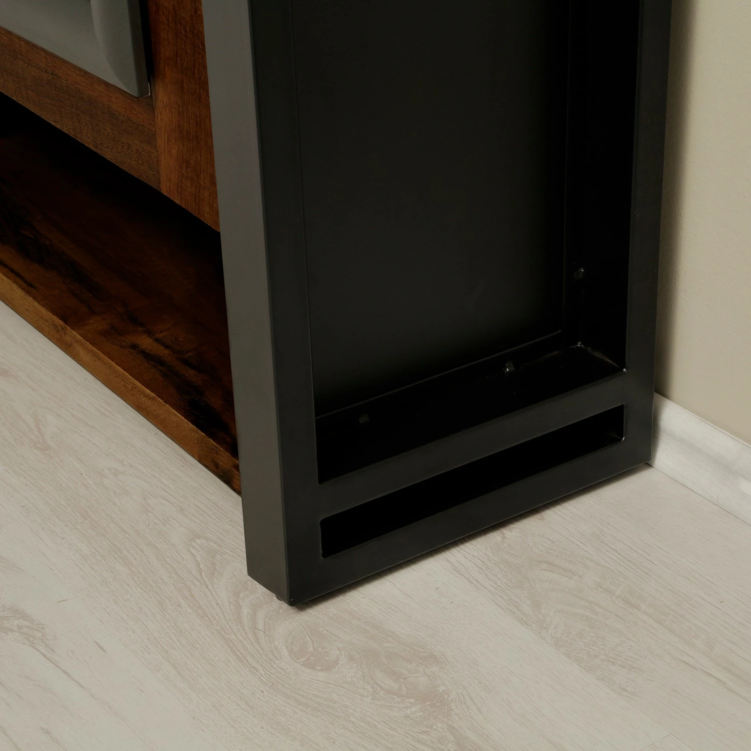 Red Living Elektrokamin Kalkutta - Mango massiv / Metall - Dunkelbraun 15 Red Living Elektrokamin Kalkutta - Mango massiv / Metall - Dunkelbraun – Bild 15