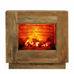 Naturoo Elektrokamin Surat - Camel - Einsatz Stein Dekor -WOHNZIMMERMÖBEL Verkäufe 1000289256 210908 06202300041 DETAILS P000000001000289256