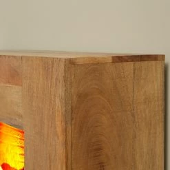 Naturoo Elektrokamin Surat - Camel - Einsatz Stein Dekor -WOHNZIMMERMÖBEL Verkäufe 1000289256 210908 06202300049 DETAILS P000000001000289256