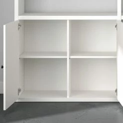 Fredriks Aktenschrank-Kombination Emporio IV - Hochglanz Weiß -WOHNZIMMERMÖBEL Verkäufe 1000289339 211012 15420500051 DETAILS P000000001000289339