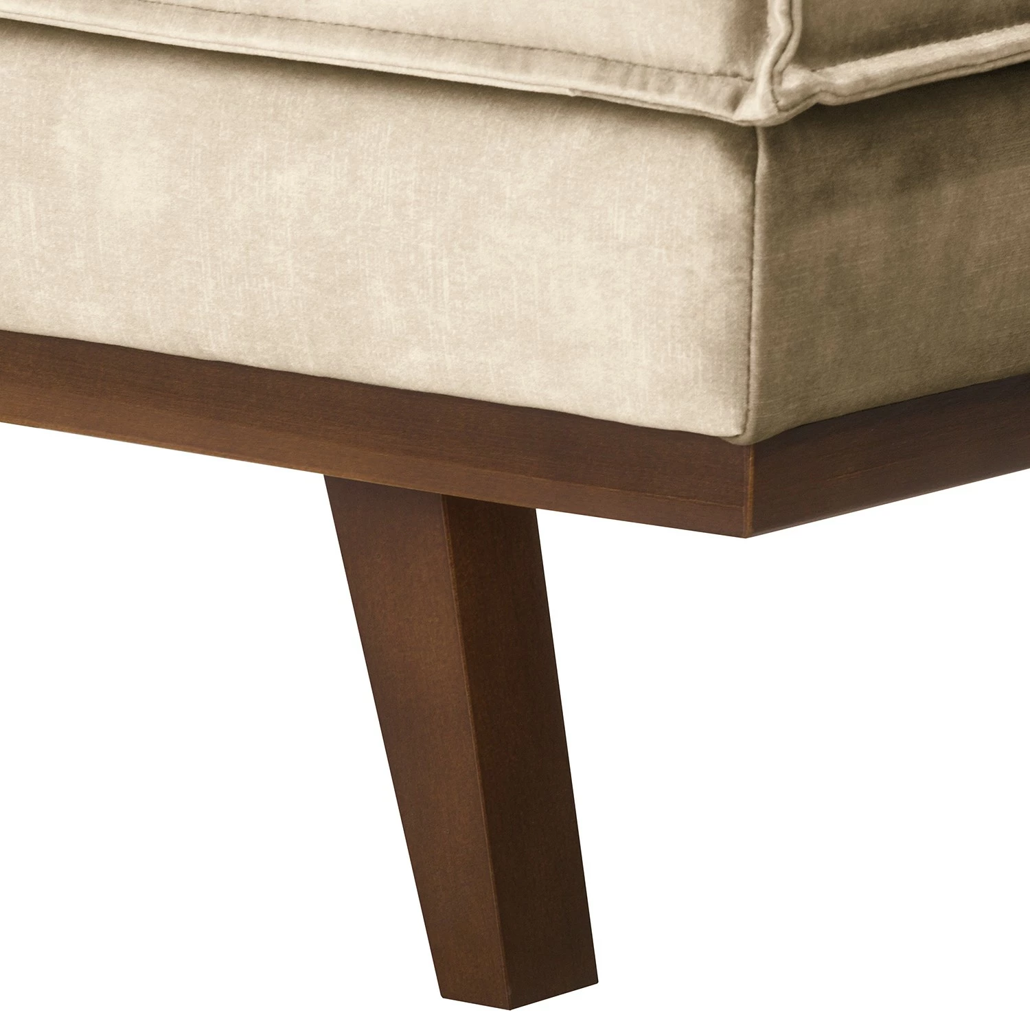 Fredriks Ecksofa Jurga - Samt Tomi: Creme - Longchair davorstehend rechts 12 Fredriks Ecksofa Jurga - Samt Tomi: Creme - Longchair davorstehend rechts – Bild 12