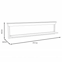 Ridgevalley Wandboard Kimbark II - Pinie Weiß Dekor 11 Ridgevalley Wandboard Kimbark II - Pinie Weiß Dekor -WOHNZIMMERMÖBEL Verkäufe 1000295063 210924 143046000530 SKETCH DETAILS P000000001000295063 sketch