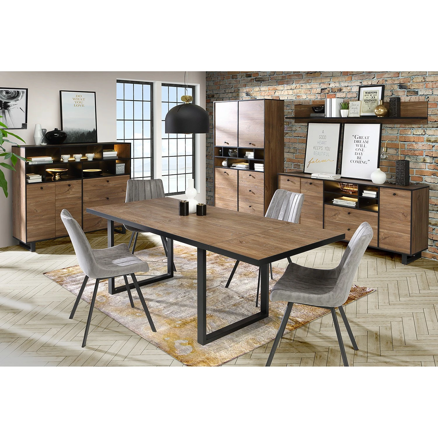 Red Living Wandboard Trylith - Eiche Rustikal Dekor / Schwarz 5 Red Living Wandboard Trylith - Eiche Rustikal Dekor / Schwarz – Bild 5