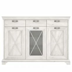 Ridgevalley Highboard Kimbark - Pinie Weiß Dekor 9 Ridgevalley Highboard Kimbark - Pinie Weiß Dekor -WOHNZIMMERMÖBEL Verkäufe 1000295075 210924 14305000132 DETAILS P000000001000295075