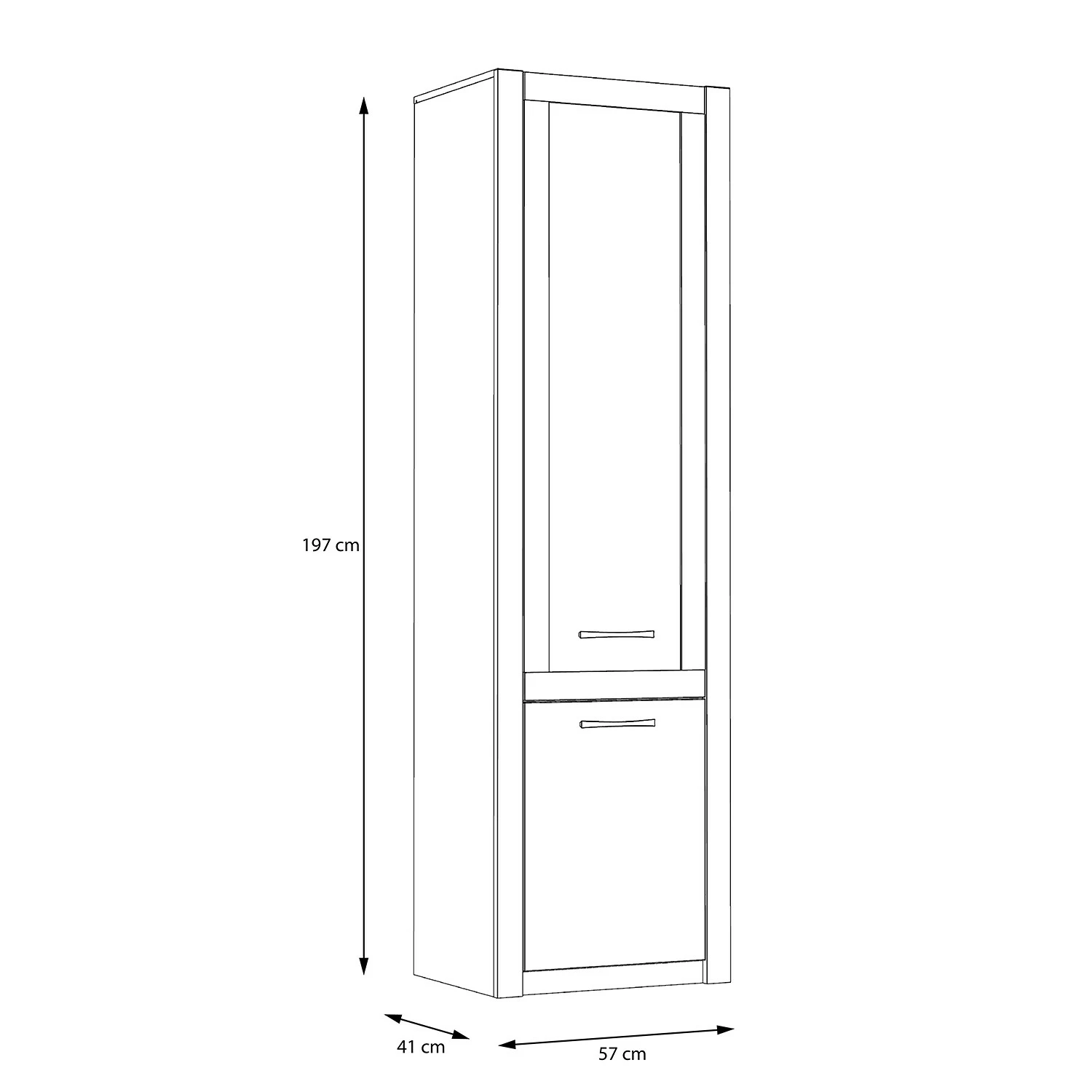 Loftscape Standvitrine Truth - Eiche Sonoma Dekor 12 Loftscape Standvitrine Truth - Eiche Sonoma Dekor – Bild 12