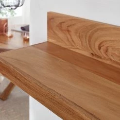 Ars Natura Wandregal Muquem - Akazie massiv -WOHNZIMMERMÖBEL Verkäufe 1000296346 210929 063328000033 DETAILS P000000001000296346