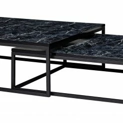 Red Living Couchtisch Copperton I (2er-Set) - Marmor Schwarz Dekor / Schwarz 12 Red Living Couchtisch Copperton I (2er-Set) - Marmor Schwarz Dekor / Schwarz -WOHNZIMMERMÖBEL Verkäufe 1000296376 210929 06333000205 DETAILS P000000001000296376