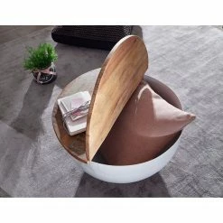 Ridgevalley Couchtisch Massaa III - Mango massiv / Metall - Mango / Weiß -WOHNZIMMERMÖBEL Verkäufe 1000296379 210929 06333100197 MOOD DETAILS P000000001000296379 mood