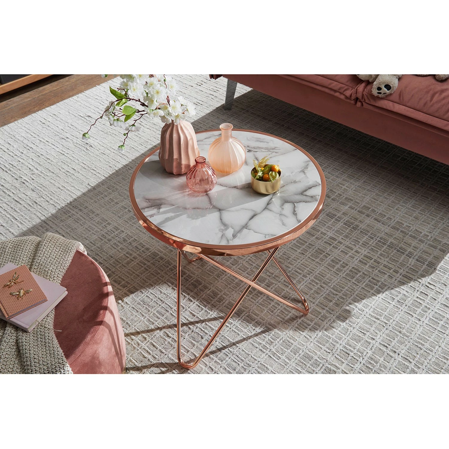 Red Living Beistelltisch Merlimont - Kupfer 3 Red Living Beistelltisch Merlimont - Kupfer – Bild 3