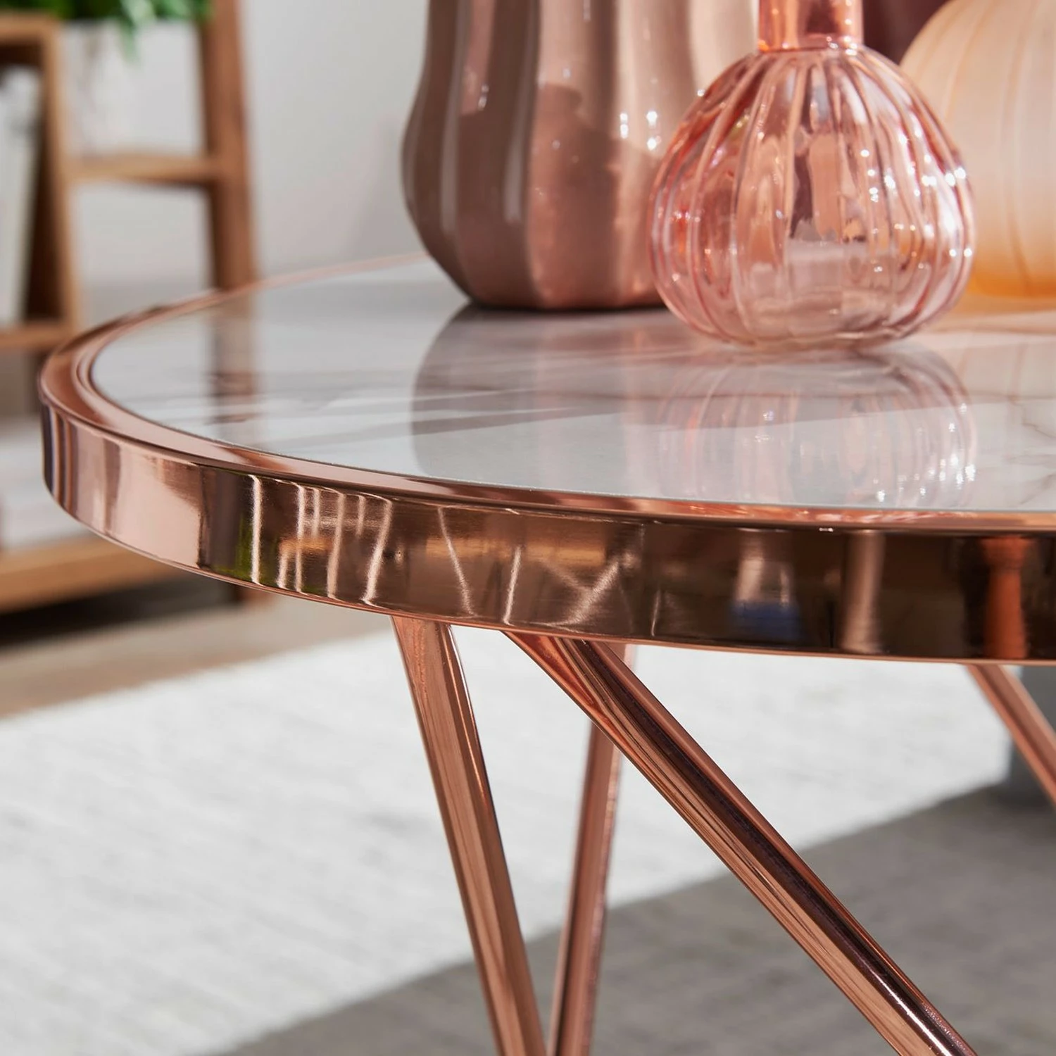 Red Living Beistelltisch Merlimont - Kupfer 4 Red Living Beistelltisch Merlimont - Kupfer – Bild 4