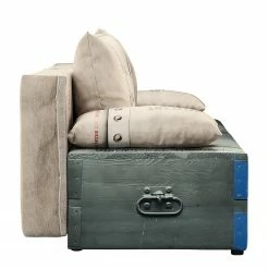 Mooved Schlafsofa Gabun - Flachgewebe - Grauweiß - Keine Unterfederung 12 Mooved Schlafsofa Gabun - Flachgewebe - Grauweiß - Keine Unterfederung -WOHNZIMMERMÖBEL Verkäufe 1000296934 211018 10252002274 DETAILS P000000001000296934