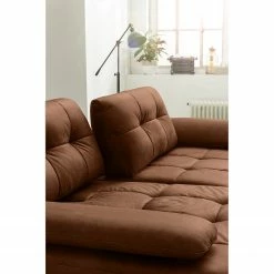 Fredriks Bigsofa Linville - Microfaser Torne: Rehbraun - Ohne Kopfstütze -WOHNZIMMERMÖBEL Verkäufe 1000296938 211018 10252202319 DETAILS P000000001000296938