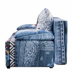 Mooved Schlafsofa Gabun - Flachgewebe - Blau / Rot - Wellenunterfederung 13 Mooved Schlafsofa Gabun - Flachgewebe - Blau / Rot - Wellenunterfederung -WOHNZIMMERMÖBEL Verkäufe 1000296952 211018 10253002458 DETAILS P000000001000296952