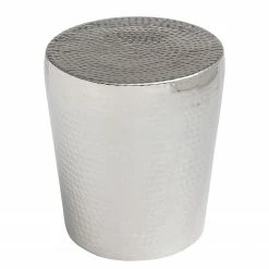 Red Living Beistelltisch Eske - Metall - Silber