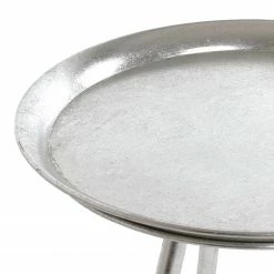 Loftscape Beistelltisch Hatta I - Metall - Silber -WOHNZIMMERMÖBEL Verkäufe 1000297657 211005 075753000054 DETAILS P000000001000297657