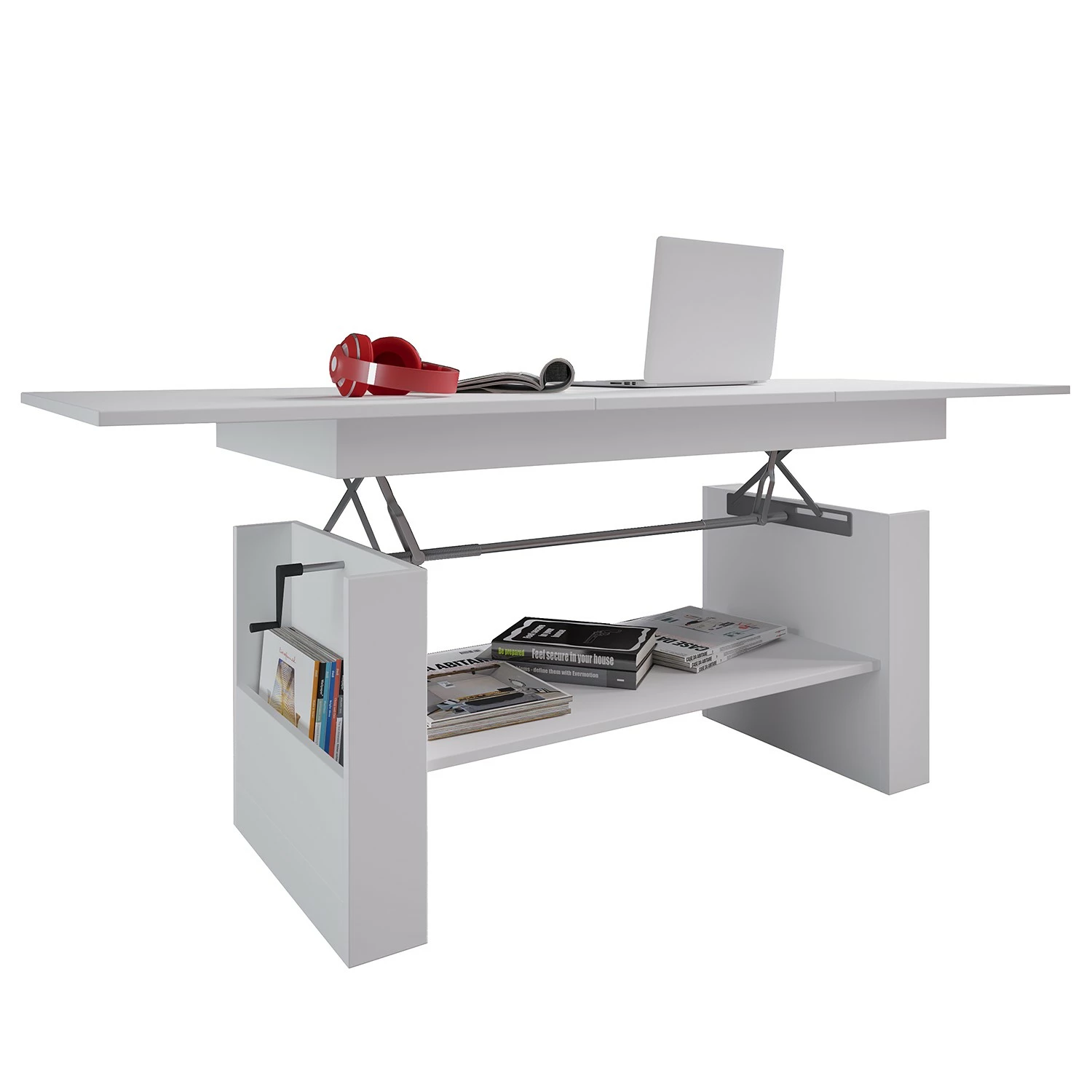 VCM Couchtisch Kobila - Weiß 4 VCM Couchtisch Kobila - Weiß – Bild 4