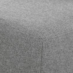 Red Living Ecksofa Lovis - Webstoff Jazy: Hellgrau - Ottomane davorstehend rechts -WOHNZIMMERMÖBEL Verkäufe 1000299088 211214 18031901854 DETAILS P000000001000299088