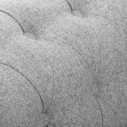 Red Living Ecksofa Lovis - Webstoff Jazy: Hellgrau - Ottomane davorstehend rechts -WOHNZIMMERMÖBEL Verkäufe 1000299088 211214 18031901876 DETAILS P000000001000299088