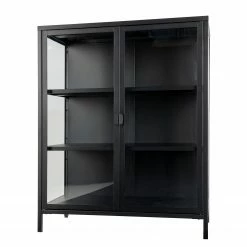 Red Living Kommode Bagh - Metall - Schwarz