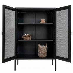 Red Living Kommode Moosh - Metall - Schwarz -WOHNZIMMERMÖBEL Verkäufe 1000299438 211012 13474400082 DETAILS P000000001000299438