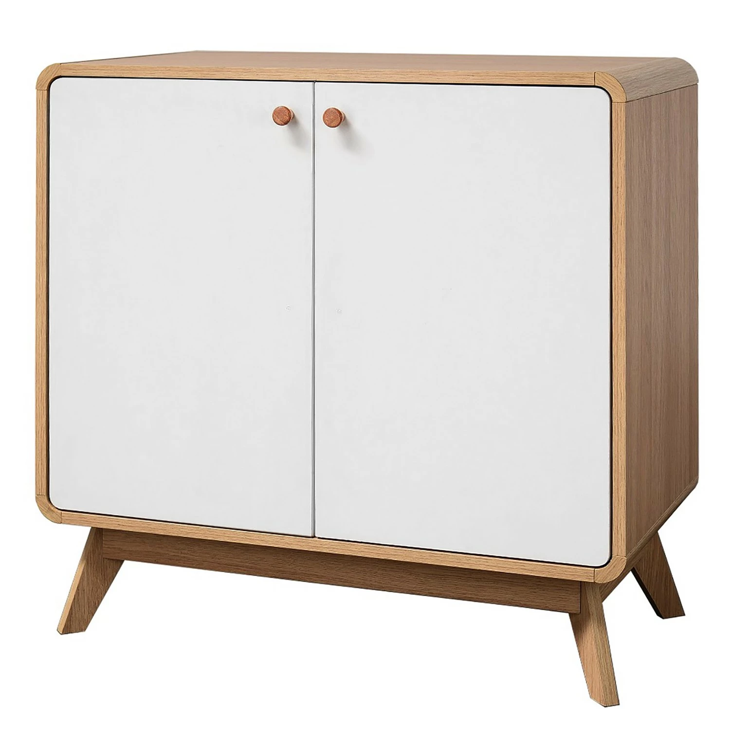 Norrwood Kommode Chelan - Weiß / Eiche Dekor 1 Norrwood Kommode Chelan - Weiß / Eiche Dekor