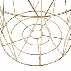 FLHF Beistelltisch Armina I - Akazie Dekor / Gold -WOHNZIMMERMÖBEL Verkäufe 1000299477 211012 153411000105 DETAILS P000000001000299477