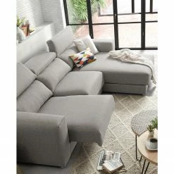 Loftscape Ecksofa Karrum - Chenille - Chenille Chaja: Hellgrau - Ottomane davorstehend rechts 15 Loftscape Ecksofa Karrum - Chenille - Chenille Chaja: Hellgrau - Ottomane davorstehend rechts -WOHNZIMMERMÖBEL Verkäufe 1000300363 211229 15021400190 DETAILS P000000001000300363