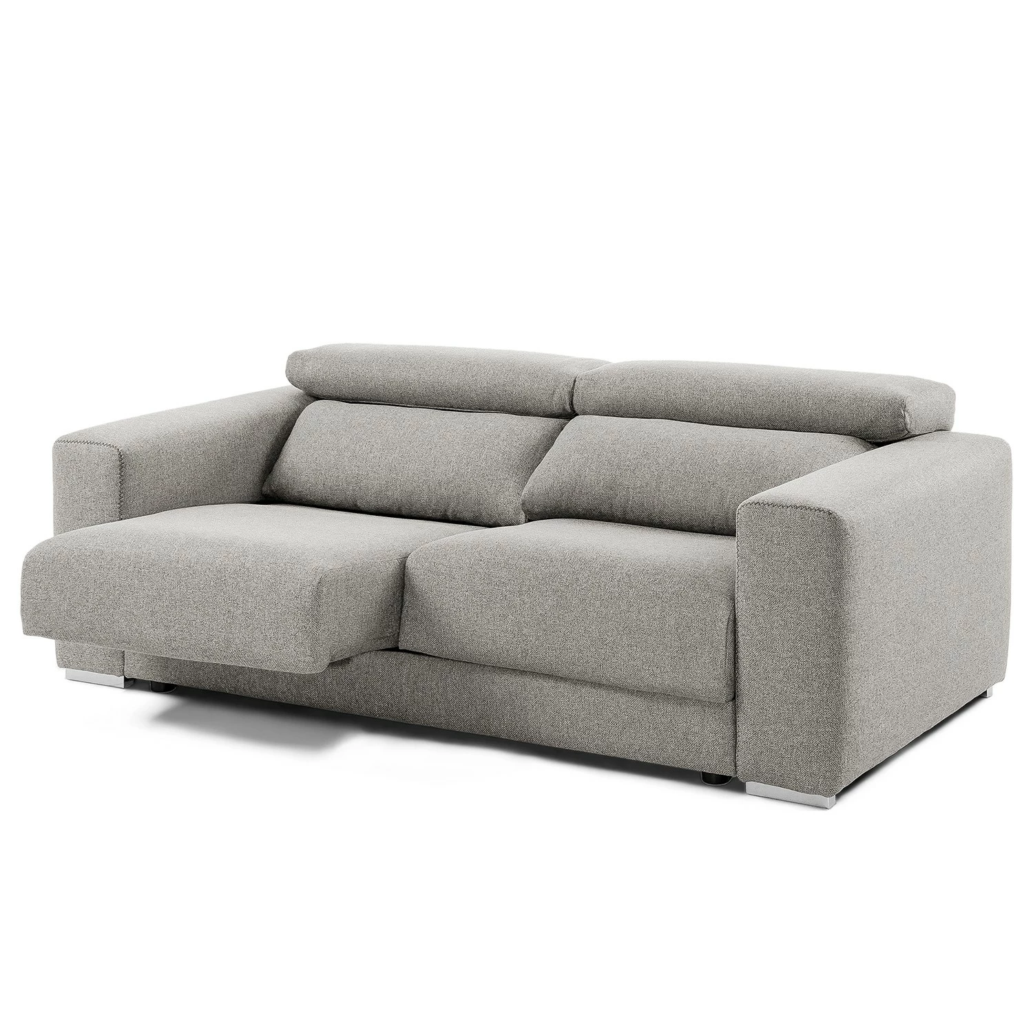 Loftscape Sofa Karrum (3-Sitzer) - Chenille - Chenille Chaja: Hellgrau 2 Loftscape Sofa Karrum (3-Sitzer) - Chenille - Chenille Chaja: Hellgrau – Bild 2