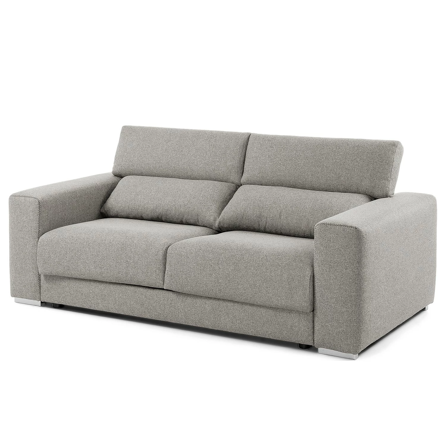 Loftscape Sofa Karrum (3-Sitzer) - Chenille - Chenille Chaja: Hellgrau 3 Loftscape Sofa Karrum (3-Sitzer) - Chenille - Chenille Chaja: Hellgrau – Bild 3