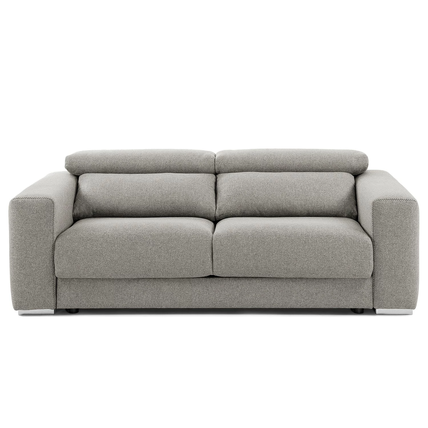 Loftscape Sofa Karrum (3-Sitzer) - Chenille - Chenille Chaja: Hellgrau 4 Loftscape Sofa Karrum (3-Sitzer) - Chenille - Chenille Chaja: Hellgrau – Bild 4