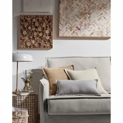 Loftscape Schlafsofa Gunn - Leinen - Leinen Blina: Hellgrau - Breite: 202 cm -WOHNZIMMERMÖBEL Verkäufe 1000300388 211229 15023300477 MOOD DETAILS P000000001000300388 mood