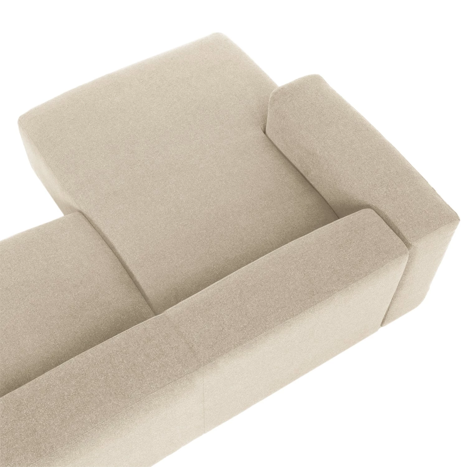 Loftscape Ecksofa Mandal I - Chenille Gratia: Beige - Longchair davorstehend links 7 Loftscape Ecksofa Mandal I - Chenille Gratia: Beige - Longchair davorstehend links – Bild 7