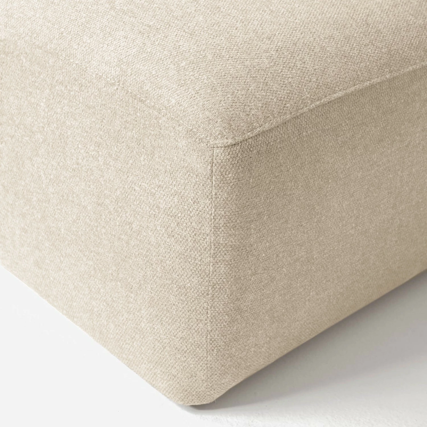 Loftscape Ecksofa Mandal I - Chenille Gratia: Beige - Longchair davorstehend links 9 Loftscape Ecksofa Mandal I - Chenille Gratia: Beige - Longchair davorstehend links – Bild 9