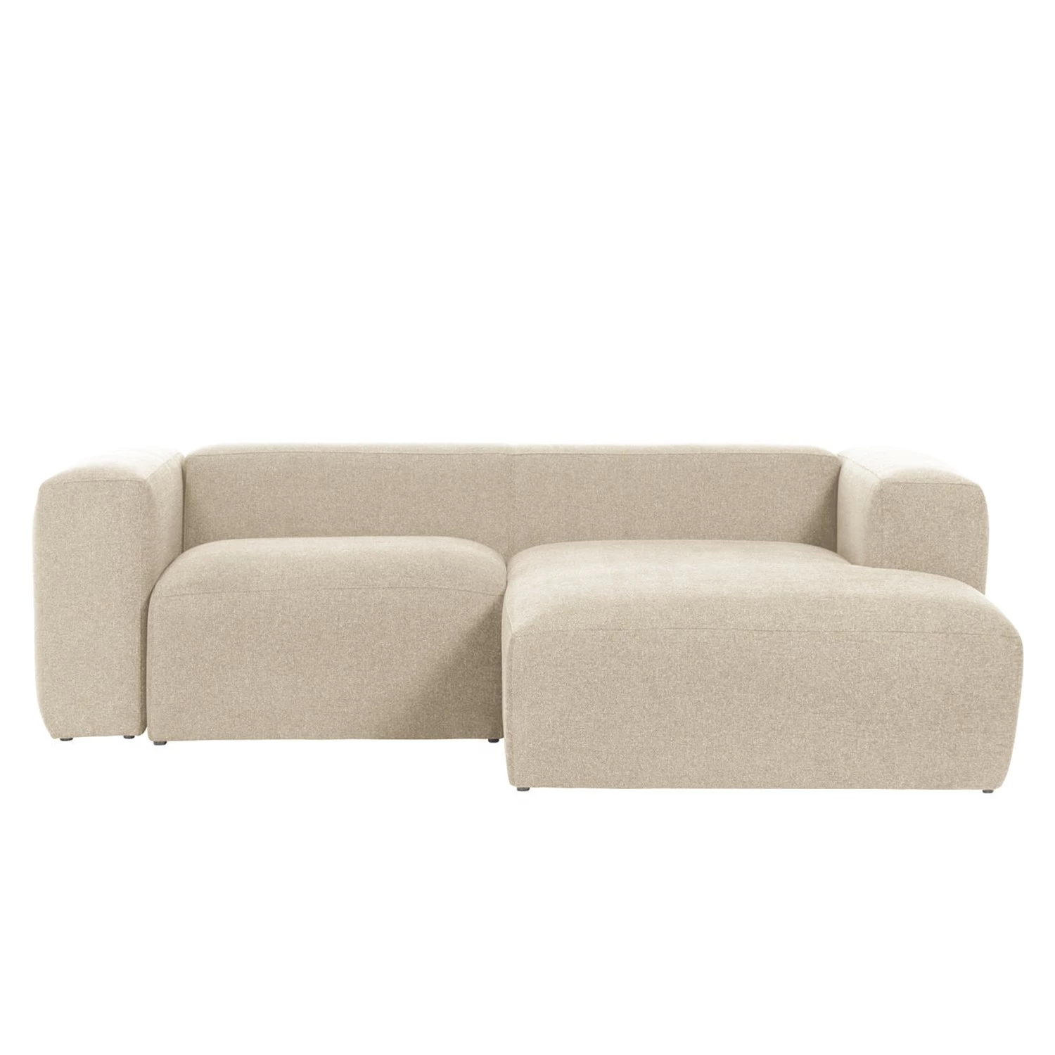 Loftscape Ecksofa Mandal II - Chenille Gratia: Beige - Longchair davorstehend rechts 4 Loftscape Ecksofa Mandal II - Chenille Gratia: Beige - Longchair davorstehend rechts – Bild 4