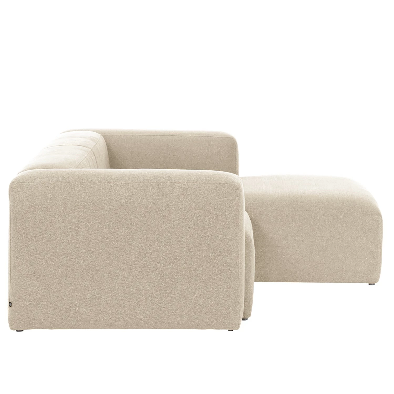 Loftscape Ecksofa Mandal II - Chenille Gratia: Beige - Longchair davorstehend rechts 6 Loftscape Ecksofa Mandal II - Chenille Gratia: Beige - Longchair davorstehend rechts – Bild 6
