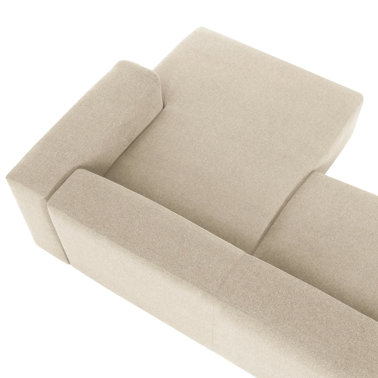 Loftscape Ecksofa Mandal II - Chenille Gratia: Beige - Longchair davorstehend rechts 8 Loftscape Ecksofa Mandal II - Chenille Gratia: Beige - Longchair davorstehend rechts – Bild 8