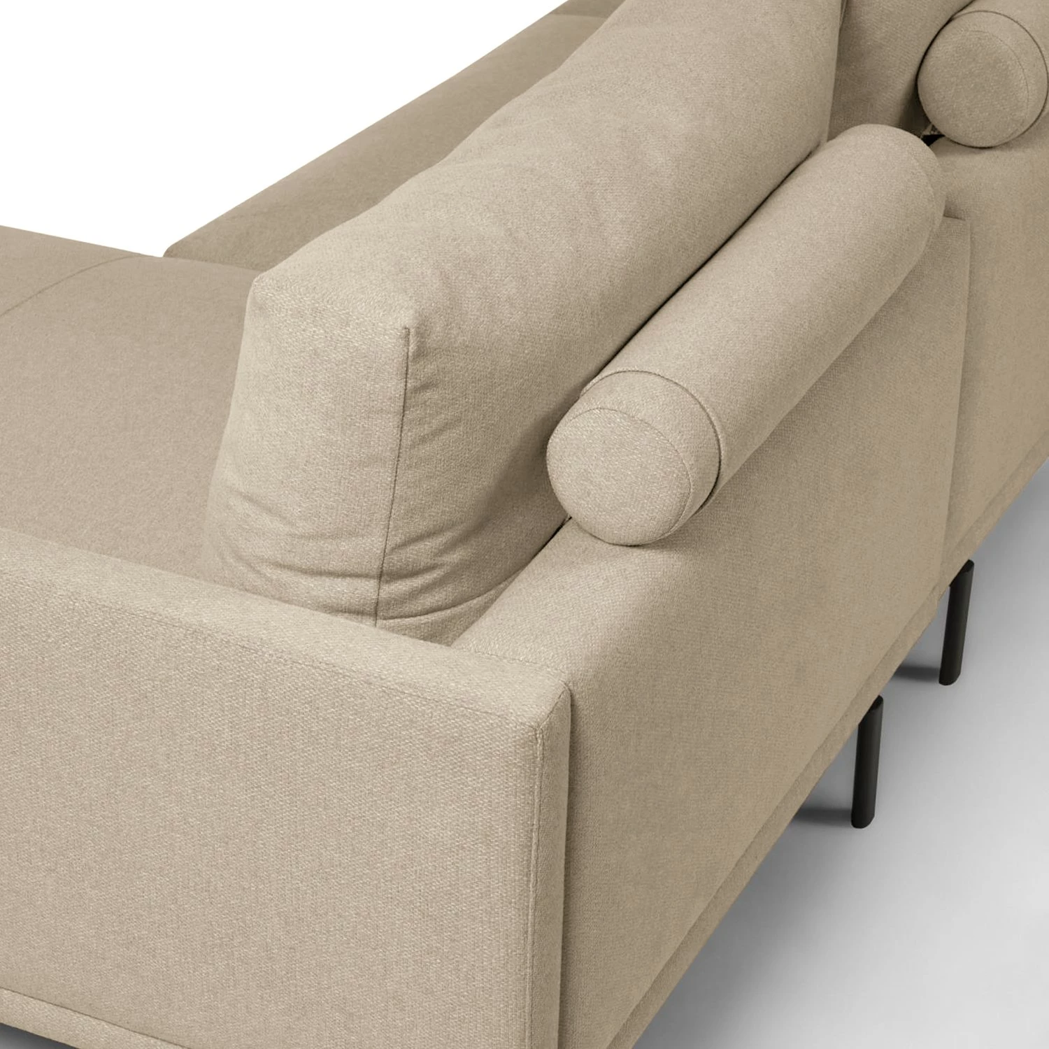 Loftscape Ecksofa Norfolk - Chenille Gratia: Beige - Longchair davorstehend rechts 10 Loftscape Ecksofa Norfolk - Chenille Gratia: Beige - Longchair davorstehend rechts – Bild 10