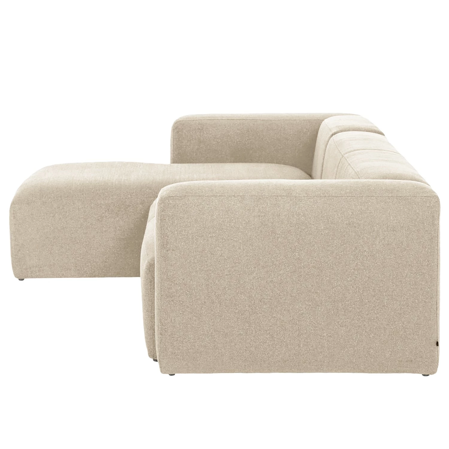 Loftscape Ecksofa Mandal IV - Chenille Gratia: Beige - Longchair davorstehend links 4 Loftscape Ecksofa Mandal IV - Chenille Gratia: Beige - Longchair davorstehend links – Bild 4
