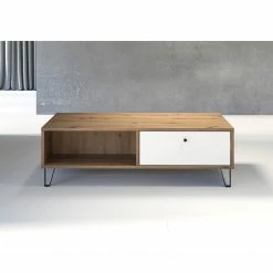 Trendteam Couchtisch Touch I - Eiche Artisan Dekor / Weiß -WOHNZIMMERMÖBEL Verkäufe 1000300846 211015 12541800041 MOOD DETAILS P000000001000300846 mood