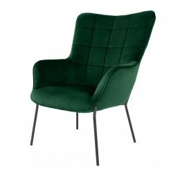 Loftscape Sessel Entrup - Samt - Grün