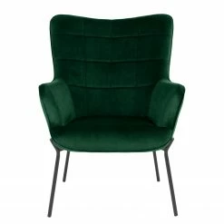 Loftscape Sessel Entrup - Samt - Grün -WOHNZIMMERMÖBEL Verkäufe 1000303975 211126 10464500061 DETAILS P000000001000303975