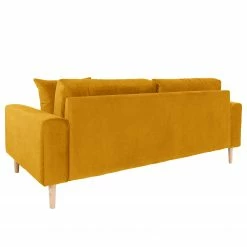 Loftscape Sofa Cordova (2,5-Sitzer) - Samt - Senfgelb -WOHNZIMMERMÖBEL Verkäufe 1000303989 211126 10464700156 DETAILS P000000001000303989