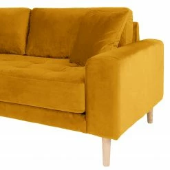 Loftscape Sofa Cordova (2,5-Sitzer) - Samt - Senfgelb -WOHNZIMMERMÖBEL Verkäufe 1000303989 211126 10464700167 DETAILS P000000001000303989